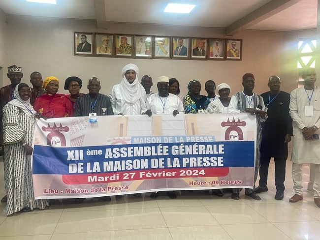 Maison de la presse : Bandiougou Danté réélu pour trois ans