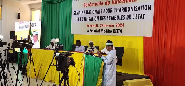 Semaine nationale pour l’harmonisation et l’utilisation des symboles de l’état : Pour informer , éduquer et sensibiliser   la collectivité nationale sur le sens , la portée, l’appropriation des symboles de l’état et leur inviolabilité