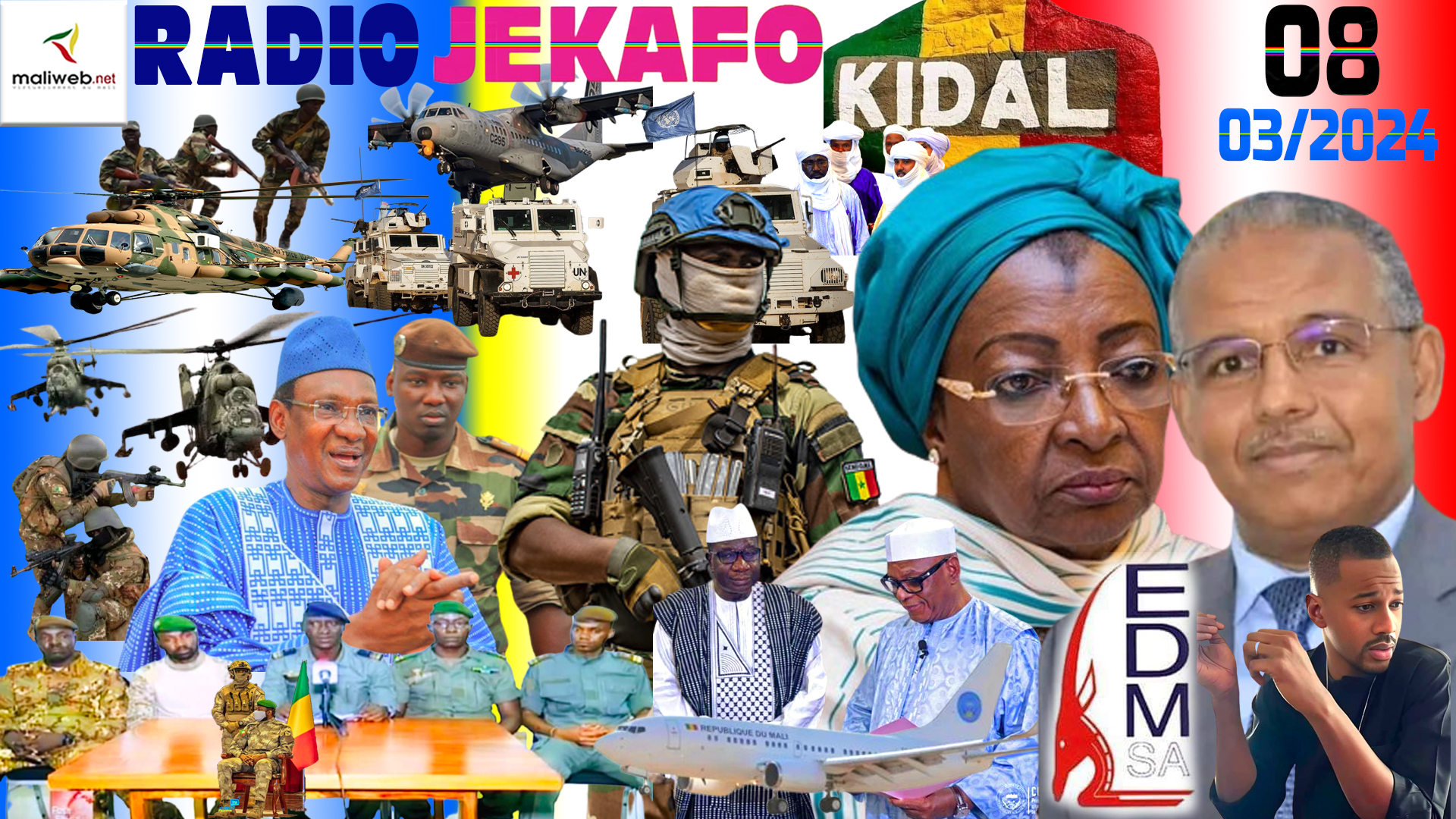 La Revue de Presse de la RADIO JEKAFO du 08 MARS 2024