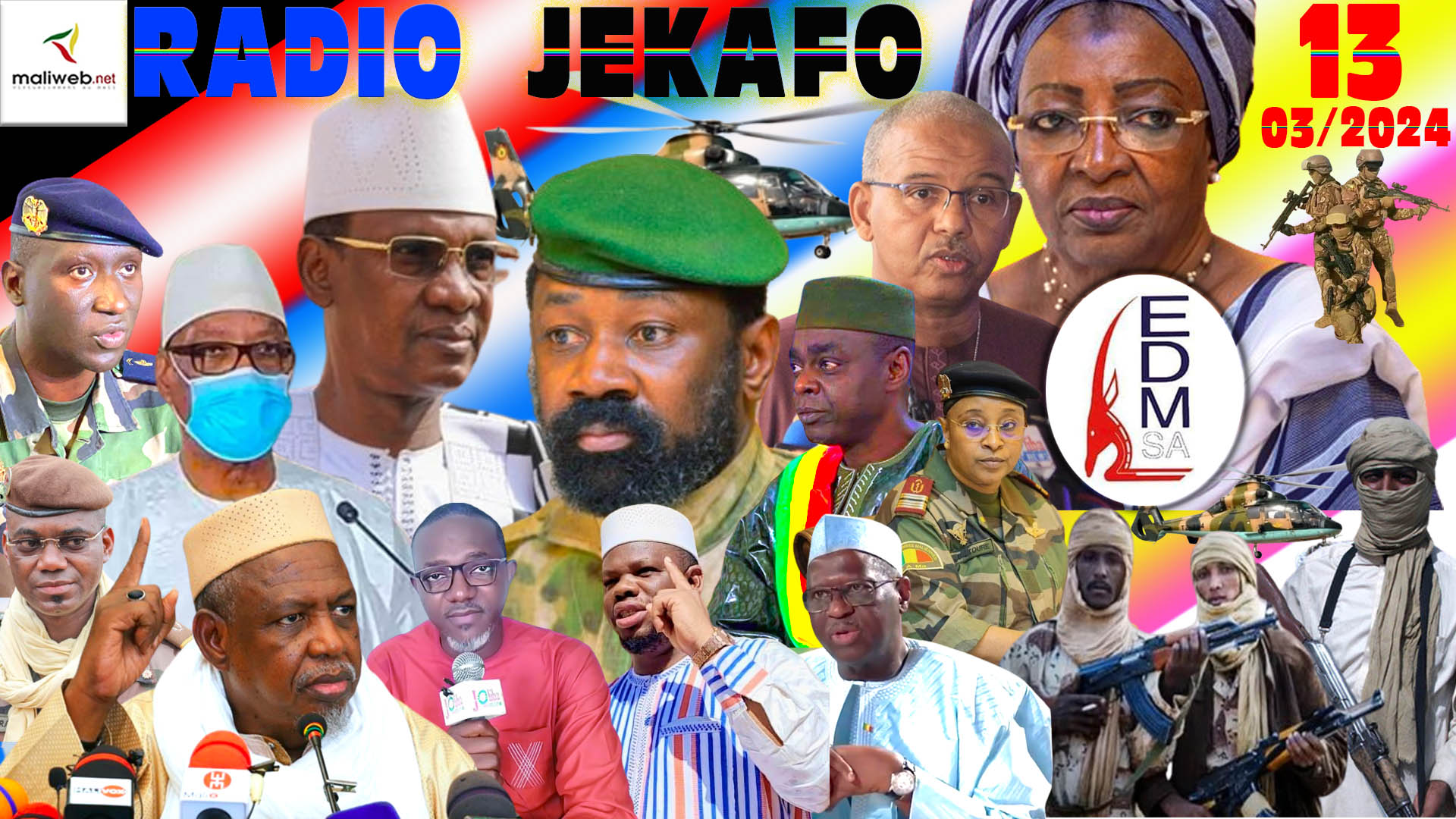 La Revue de Presse de la RADIO JEKAFO du 13 MARS 2024