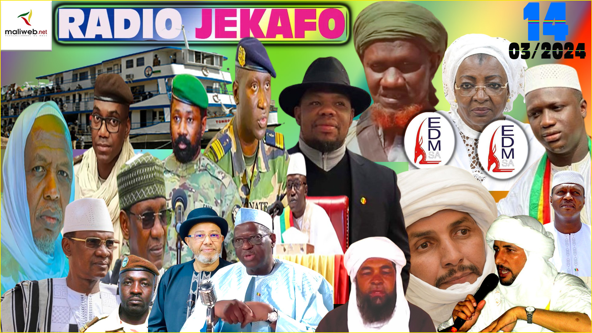 La Revue de Presse de la RADIO JEKAFO du 14 MARS 2024