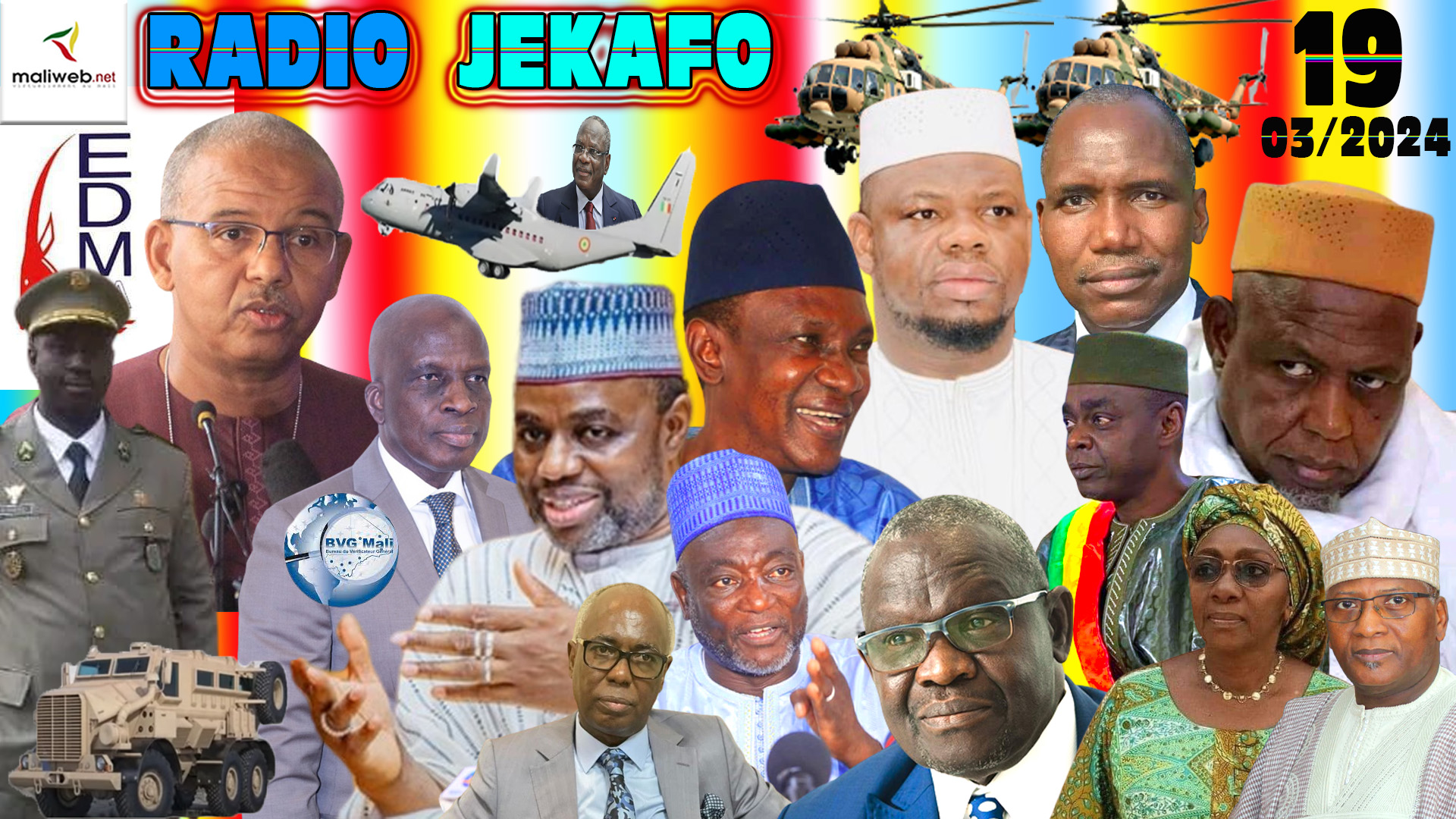 La Revue de Presse de la RADIO JEKAFO du 19 MARS 2024