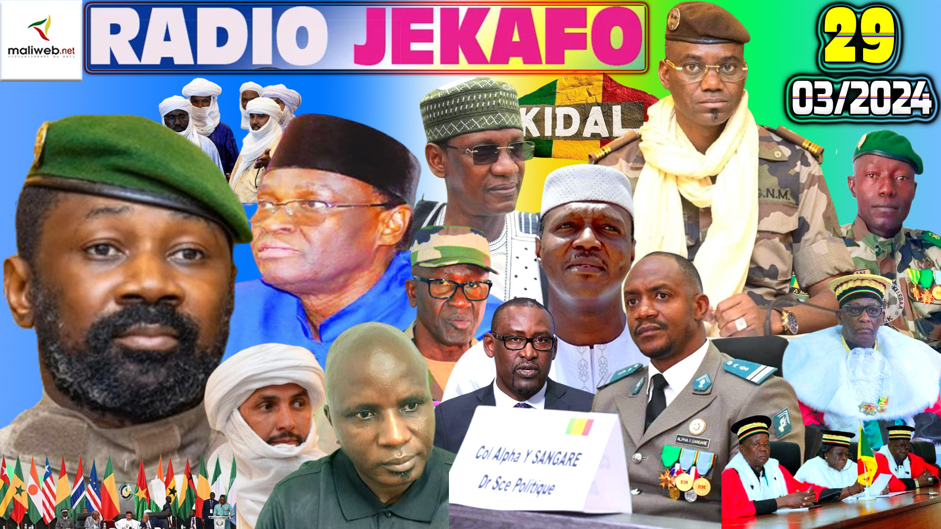 La Revue de Presse de la RADIO JEKAFO du 29 MARS 2024