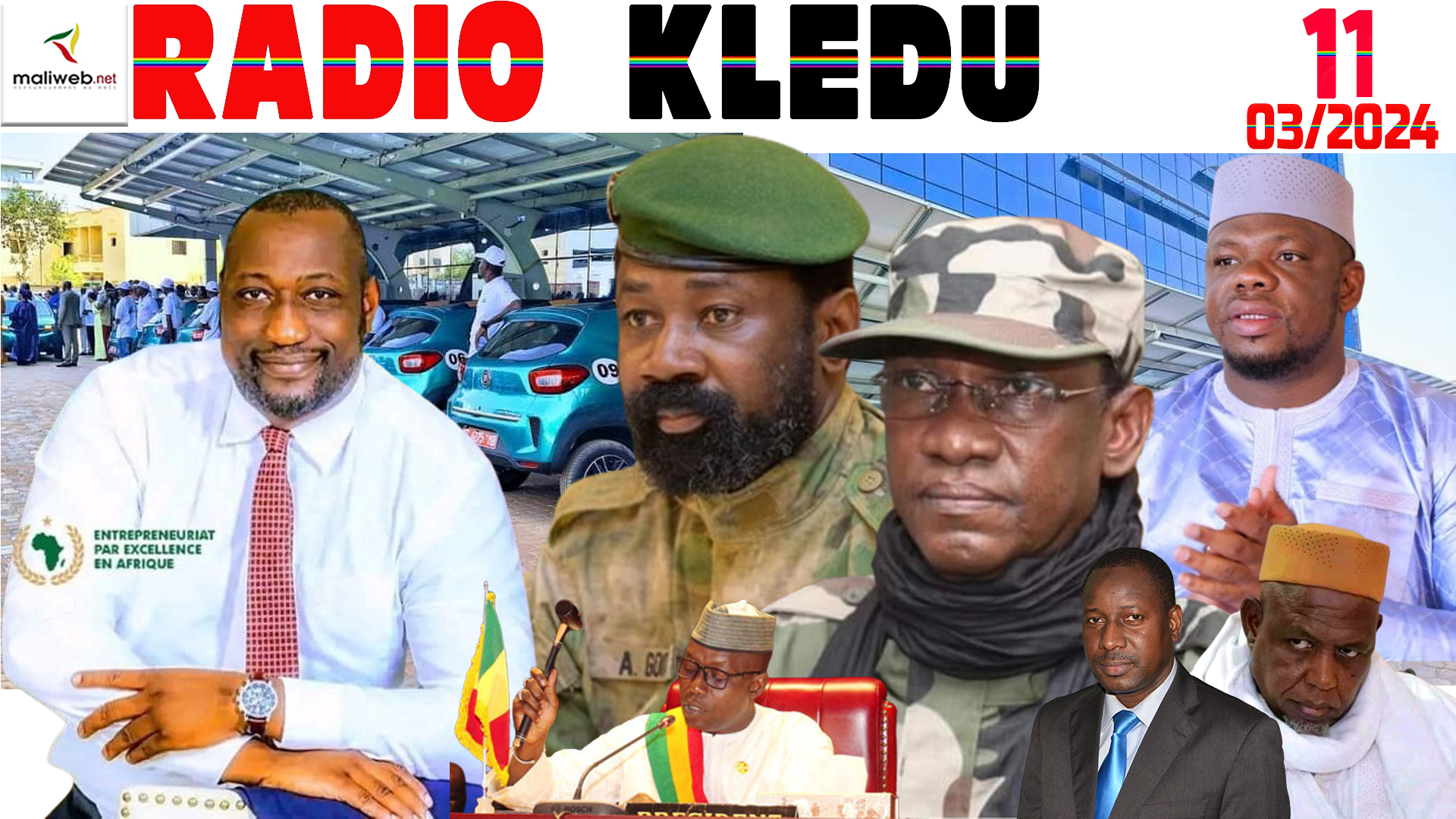 La Revue de Presse de la RADIO KLEDU du 11 MARS 2024