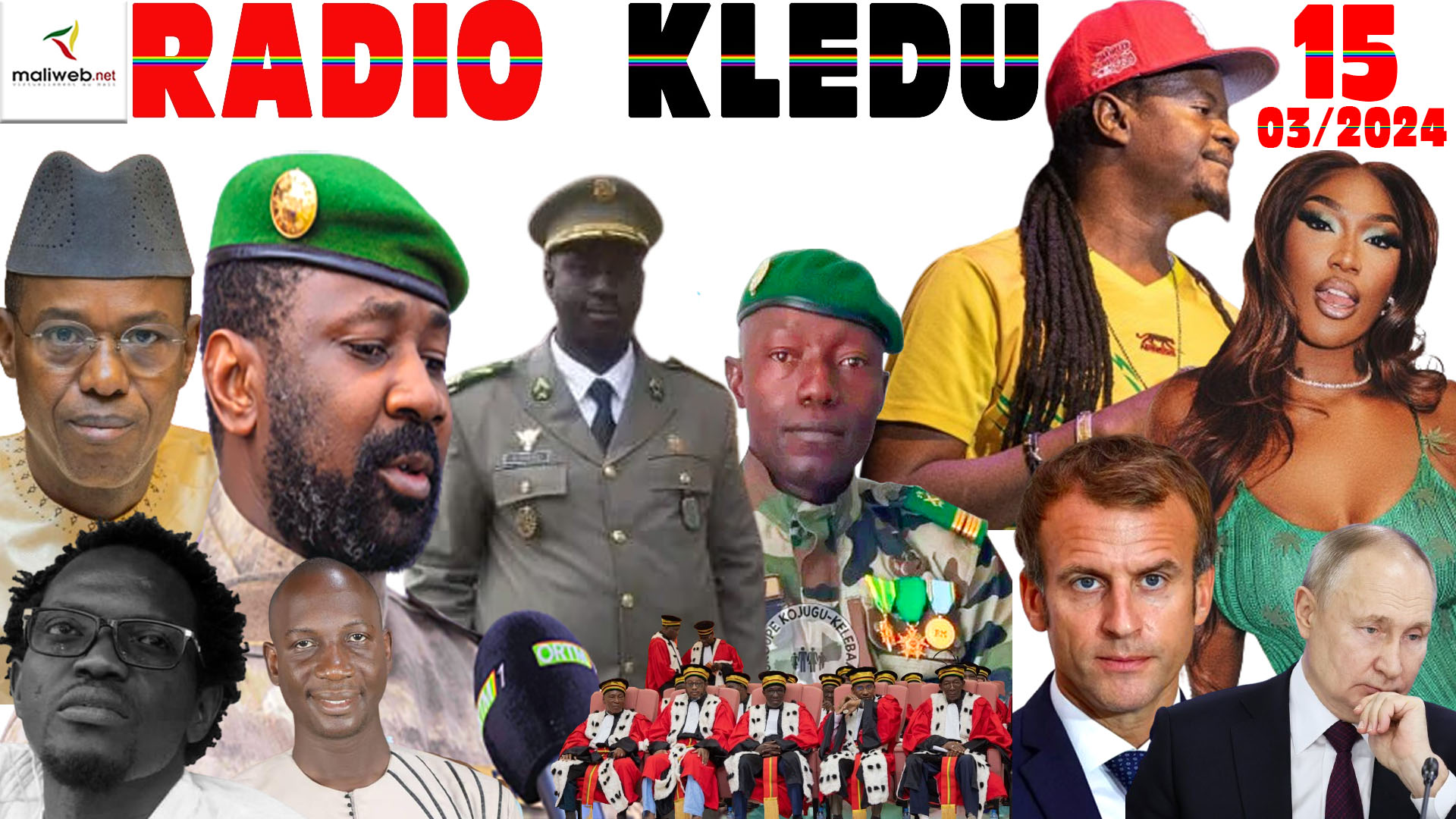 La Revue de Presse de la RADIO KLEDU du 15 MARS 2024