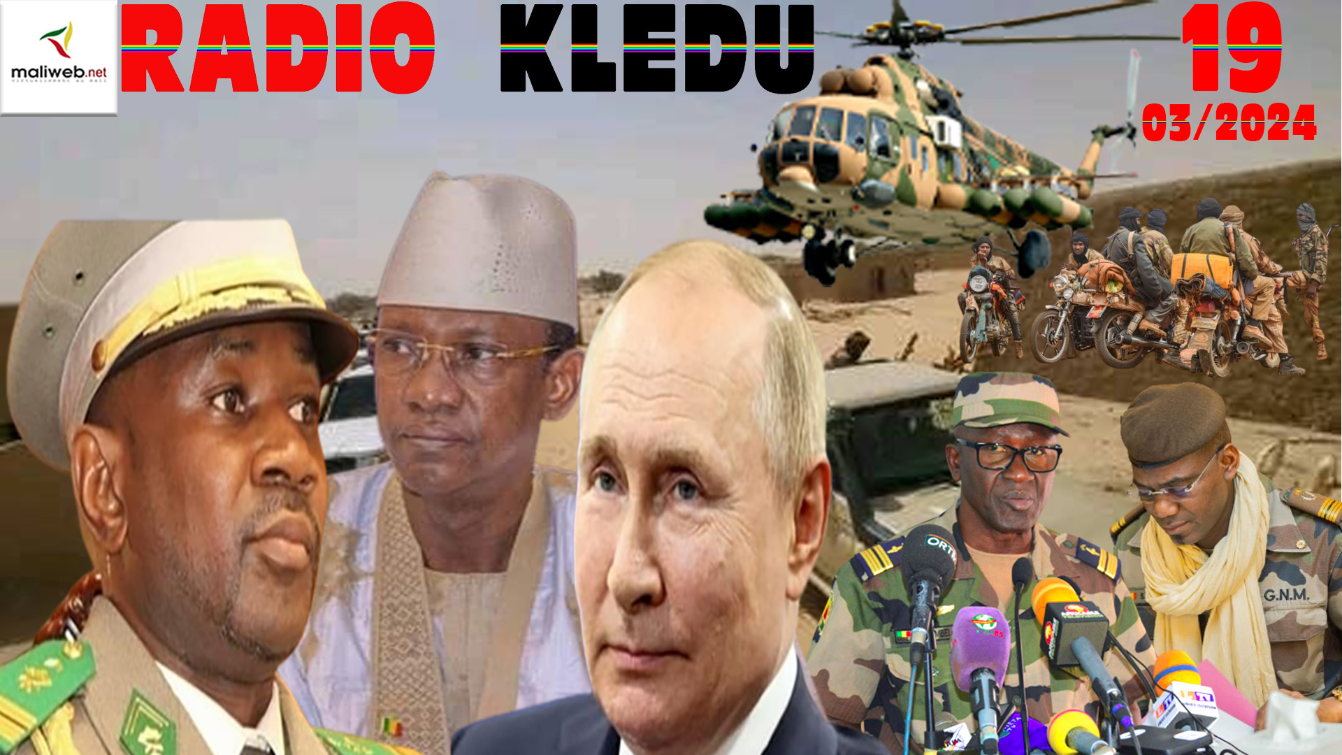 La Revue de Presse de la RADIO KLEDU du 19 MARS 2024