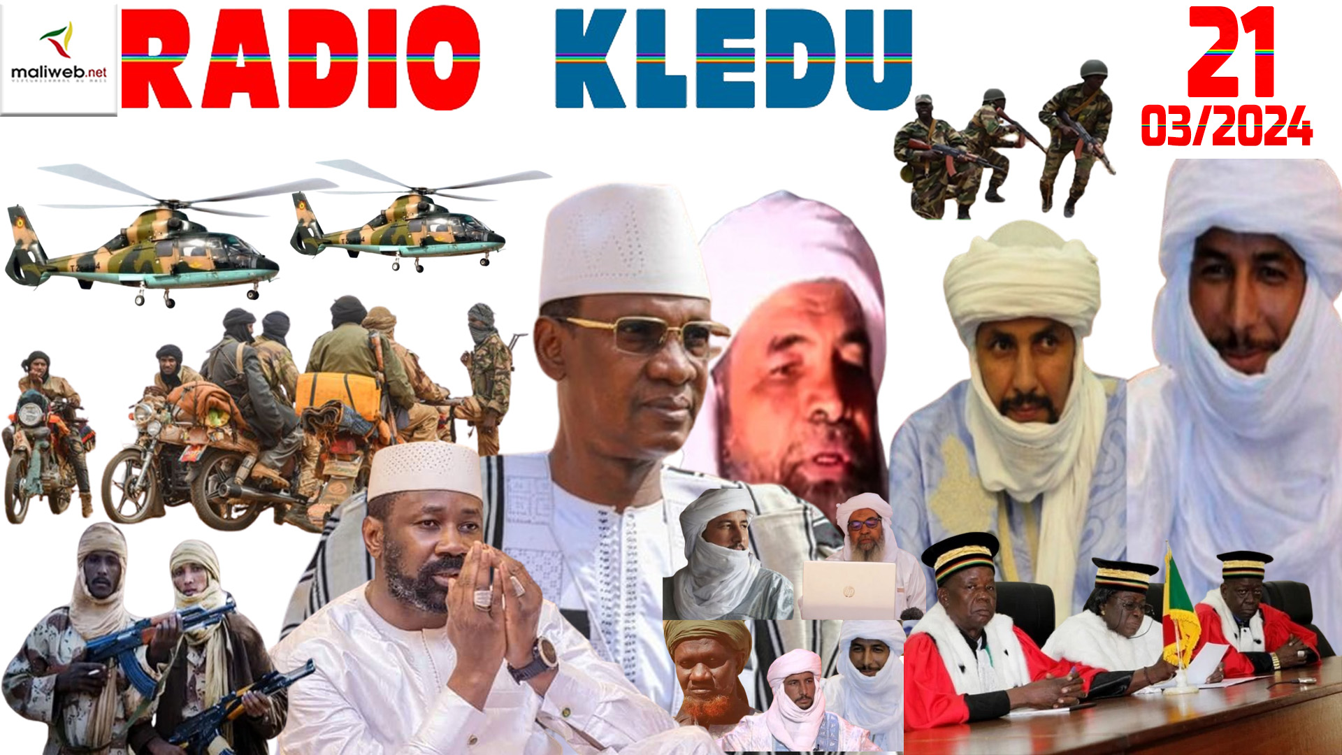 La Revue de Presse de la RADIO KLEDU du 21 MARS 2024