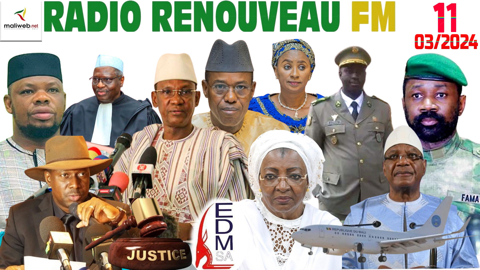 La Revue de Presse de la RADIO RENOUVEAU FM du 11 MARS 2024