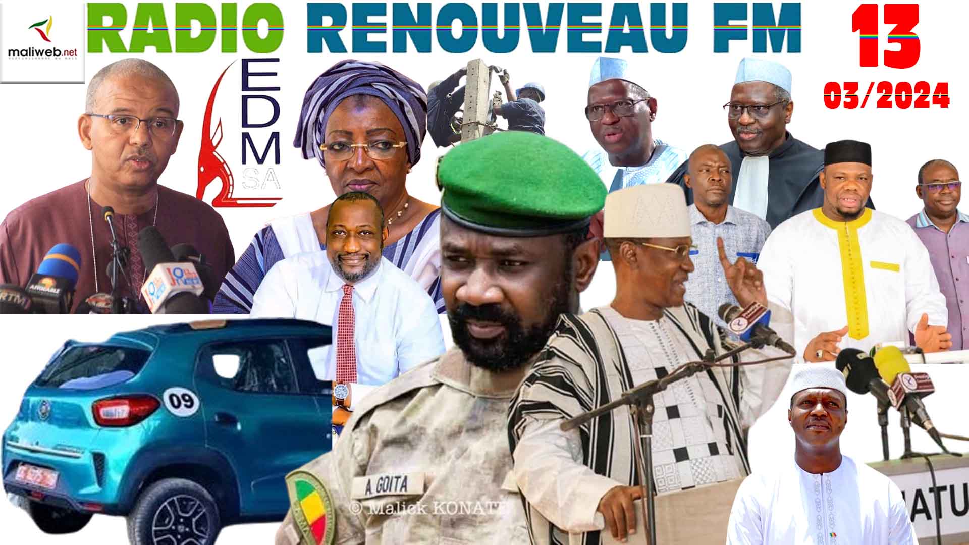 La Revue de Presse de la RADIO RENOUVEAU FM du 13 MARS 2024