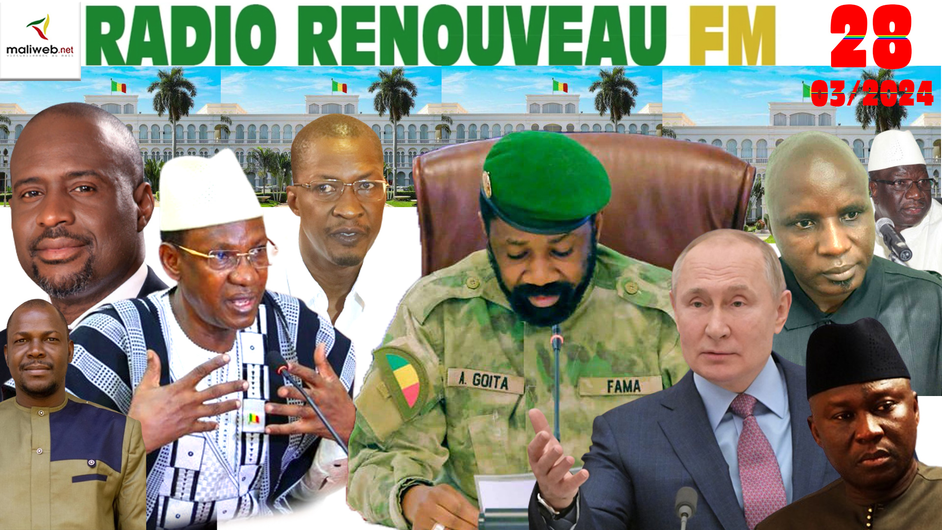 La Revue de Presse de la RADIO RENOUVEAU FM du 28 MARS 2024