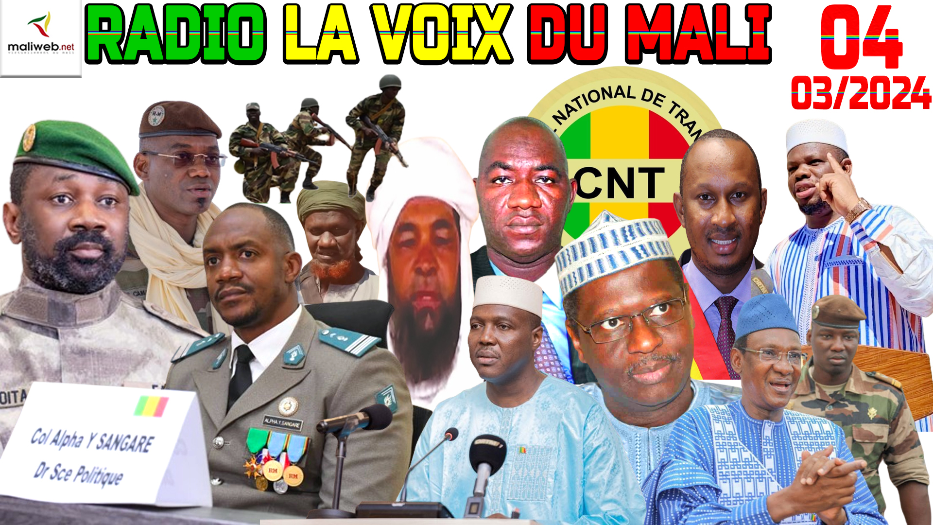 La Revue de Presse de la RADIO LA VOIX DU MALI du 04 MARS 2024
