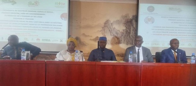Top départ de la 3ème édition de la semaine malienne des énergies renouvelables au Mali