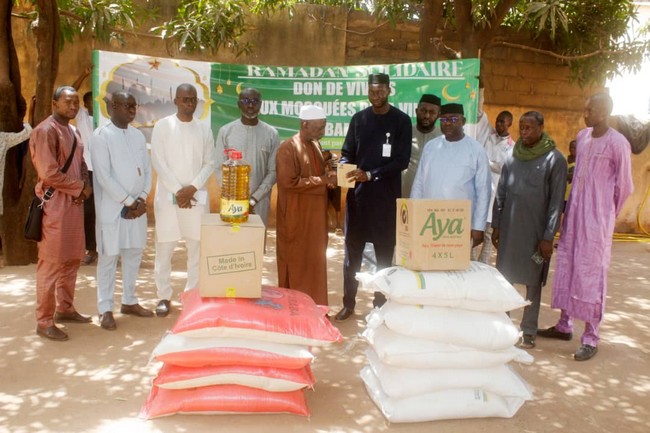 Solidarité :   La BDM investit au moins 40 millions CFA au bénéfice des mosquées et des couches défavorisées