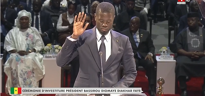 Cérémonie prestation de serment du président BASSIROU DIOMAYE FAYE – MARDI 02 AVRIL 2024
