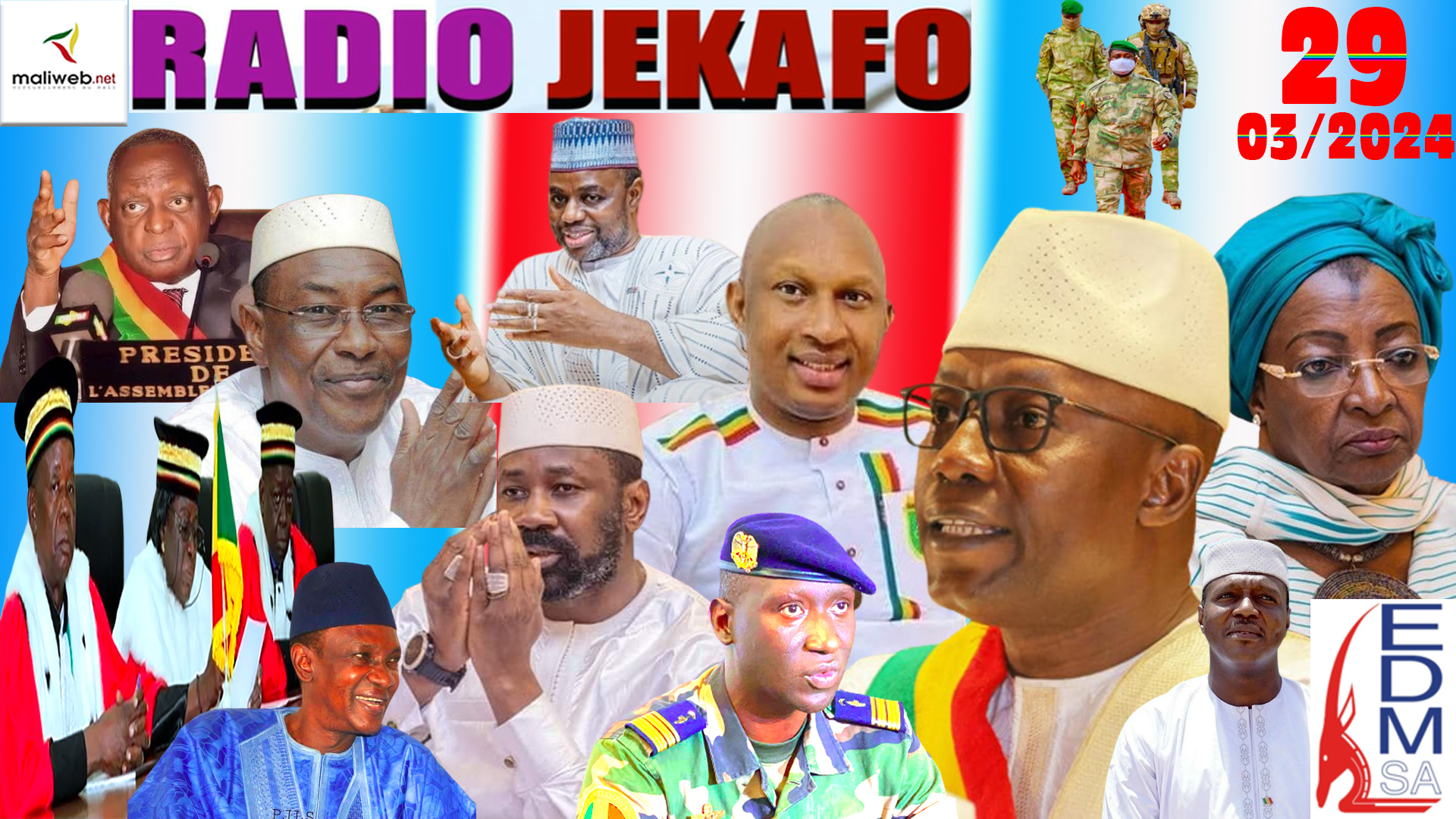 La Revue de Presse de la RADIO JEKAFO du 29 AVRIL 2024