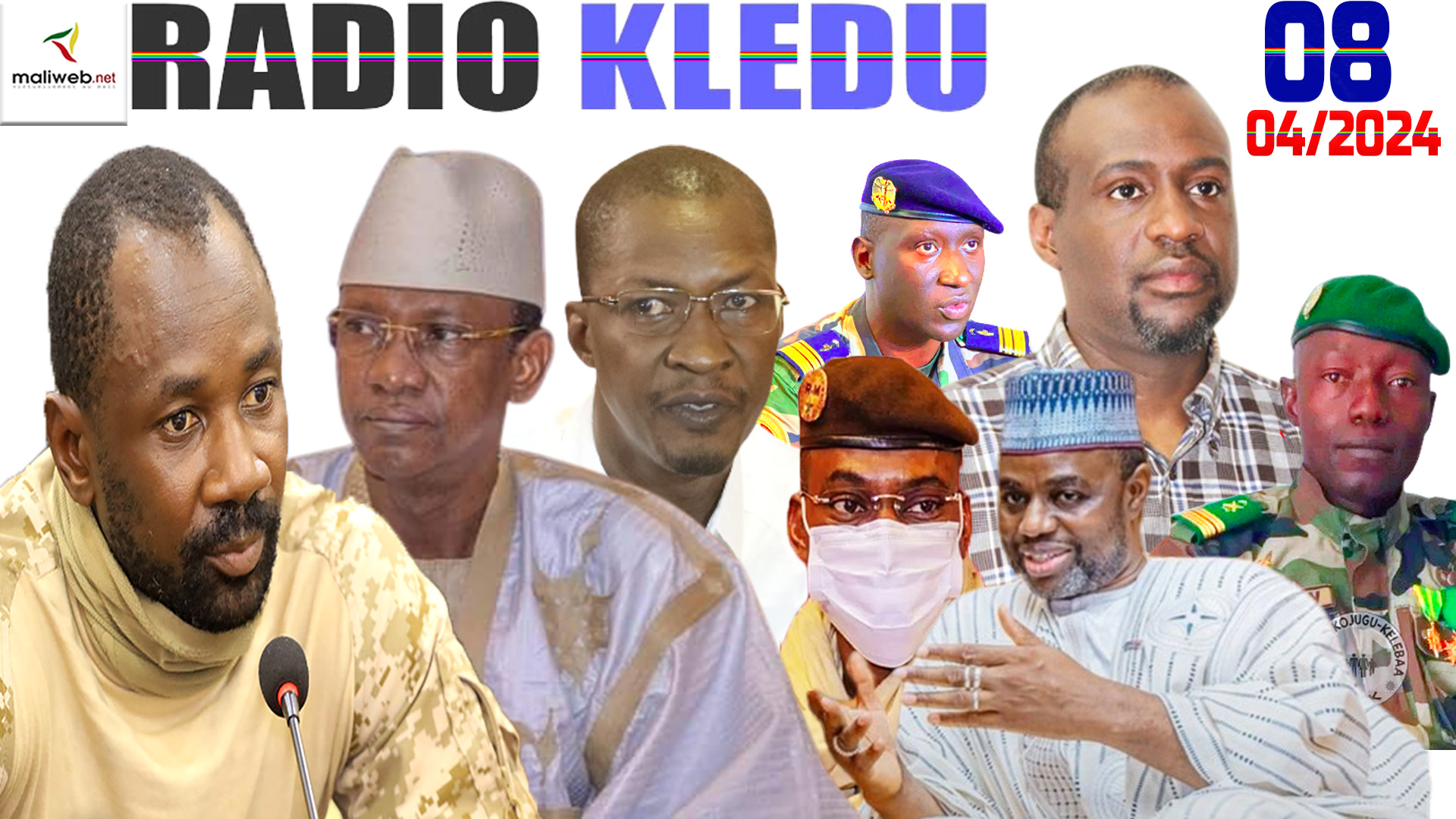 La Revue de Presse de la RADIO KLEDU du 08 AVRIL 2024
