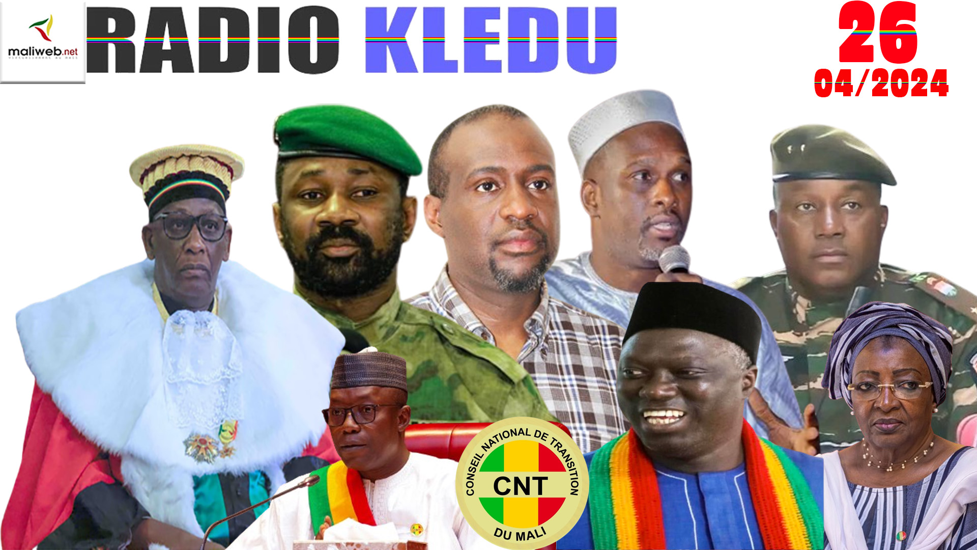 La Revue de Presse de la RADIO KLEDU du 26 AVRIL 2024