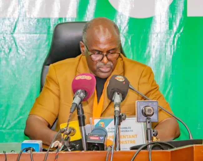 Mohamed Alassane, représentant le ministre Fomba à la 51e AGO de la FEMAFOOT :  "L'année 2024 augure de belles perspectives avec la participation du Mali aux Jeux Olympiques Paris 2024"