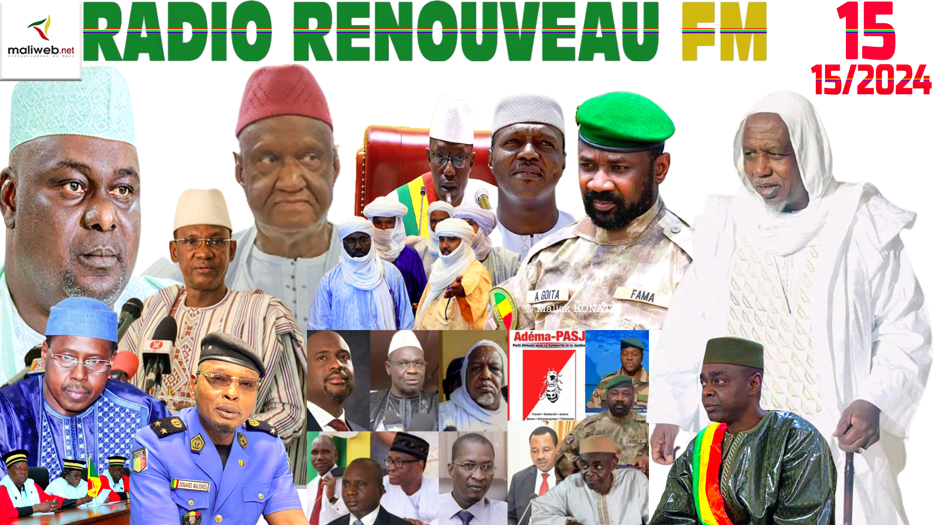 La Revue de Presse de la RADIO RENOUVEAU FM du 15 AVRIL 2024