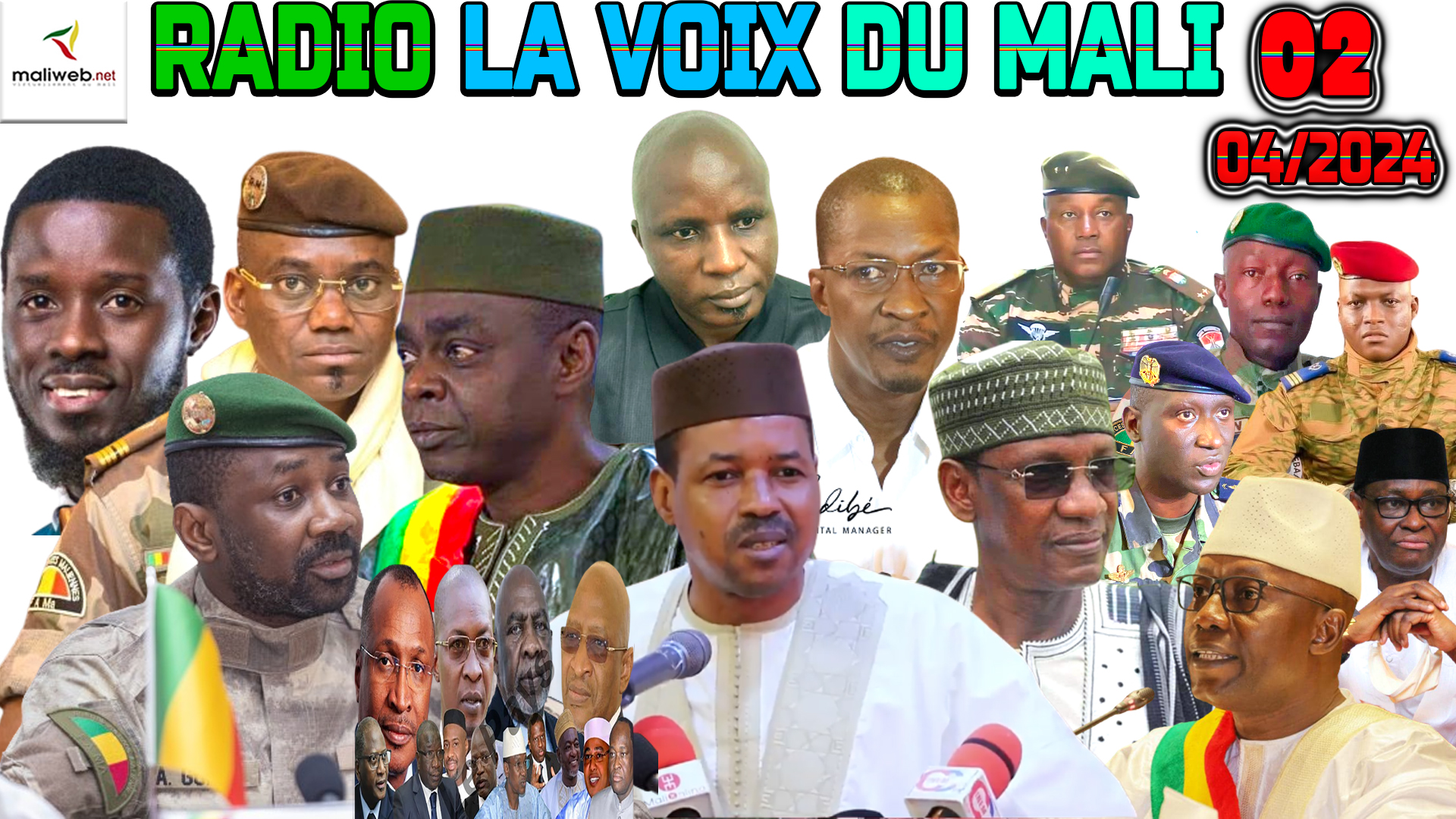 La Revue de Presse de la RADIO LA VOIX DU MALI du 02 AVRIL 2024