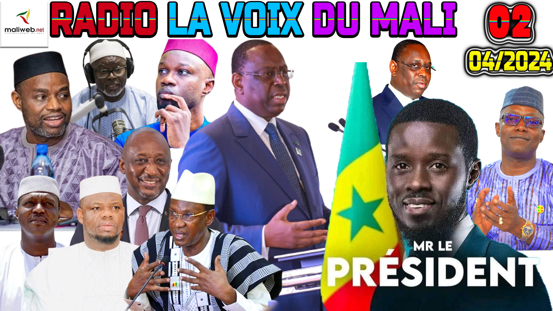 La Revue de Presse de la RADIO LA VOIX DU MALI du 03 AVRIL 2024