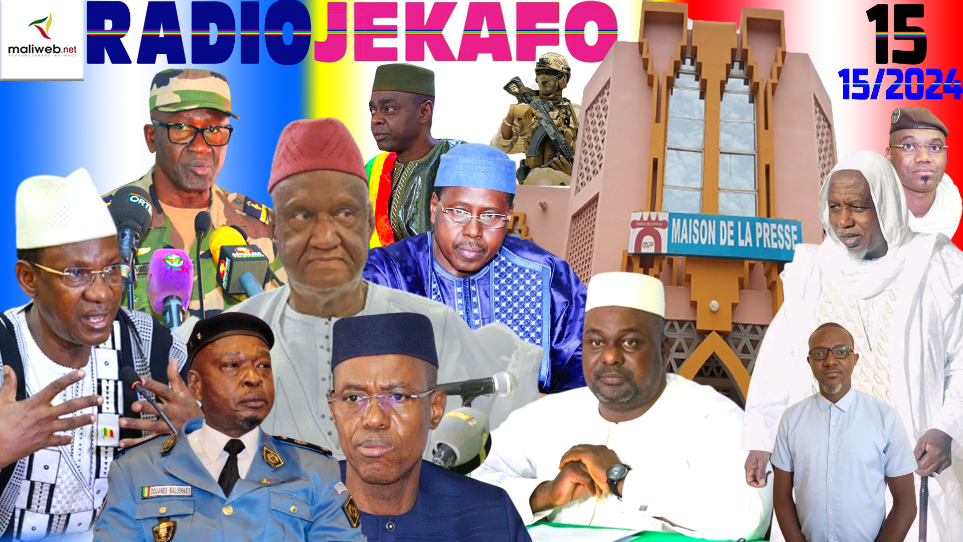 La Revue de Presse de la RADIO JEKAFO du 15 AVRIL 2024