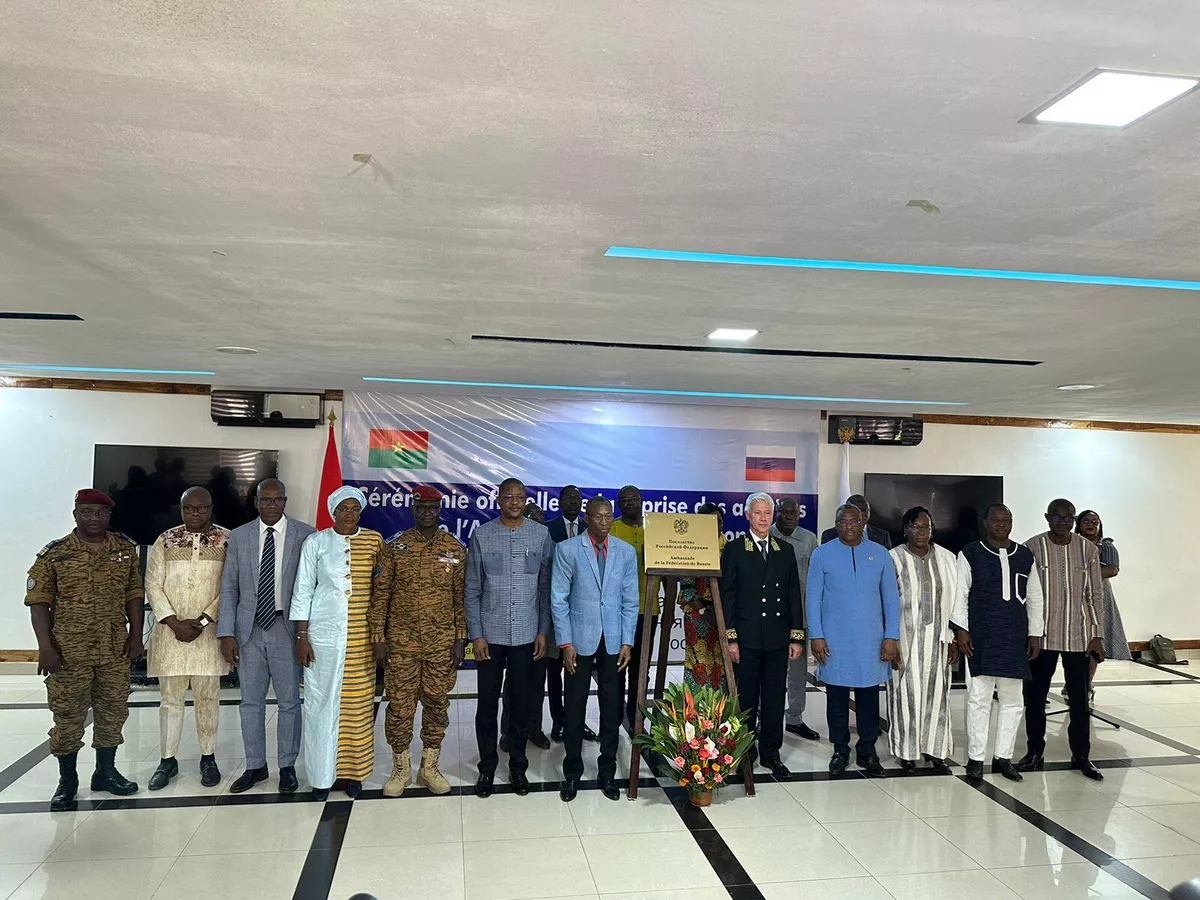 La Russie a nommé le chef de sa mission diplomatique au Burkina Faso