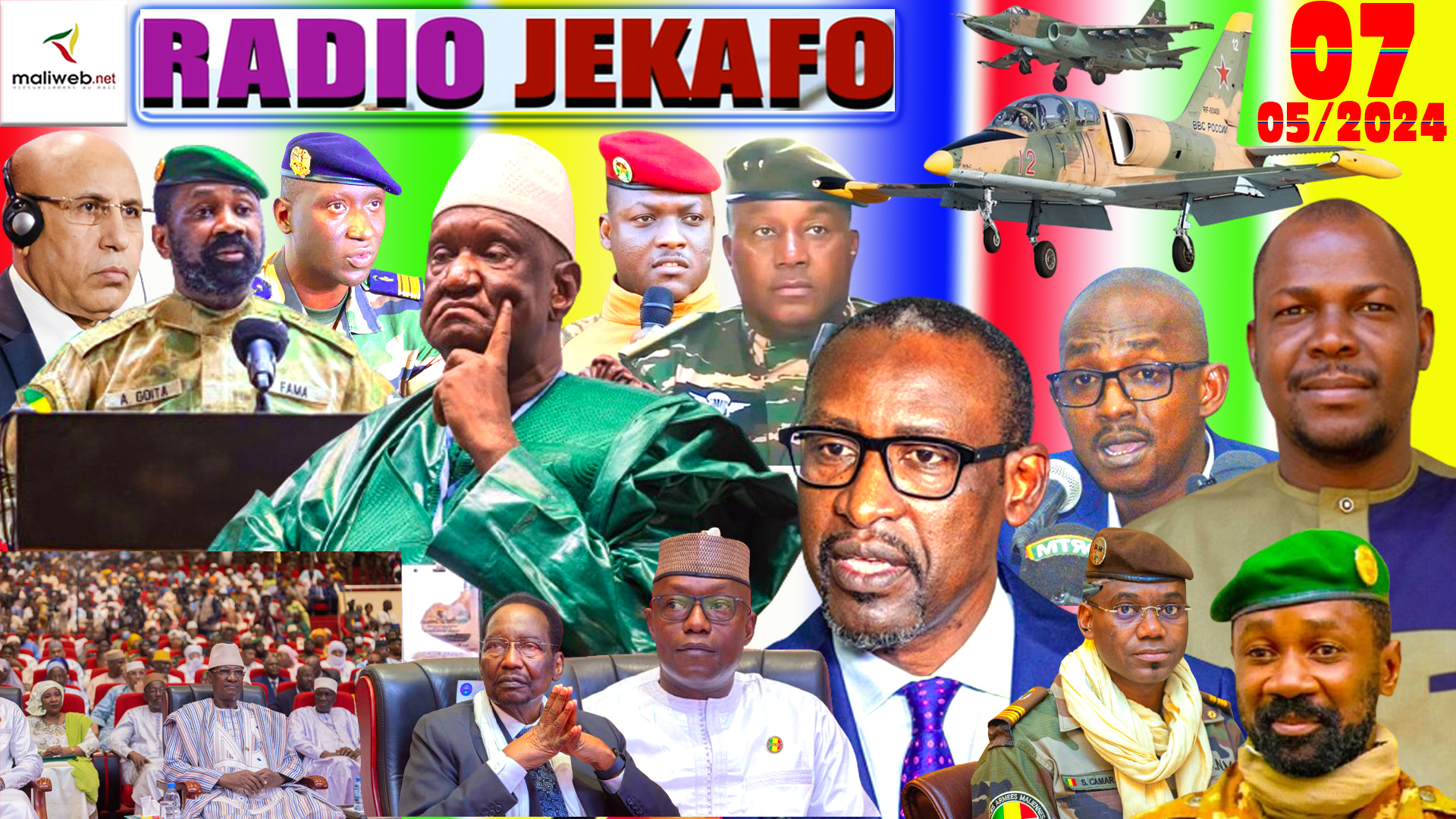 La Revue de Presse de la RADIO JEKAFO du 07 MAI 2024