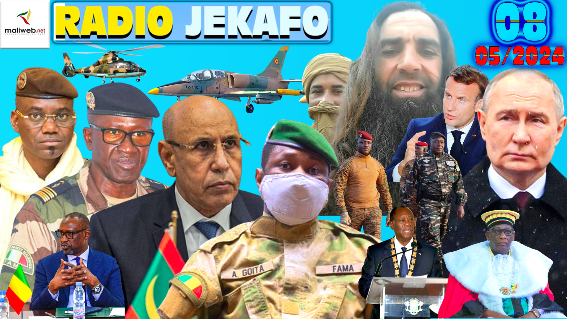 La Revue de Presse de la RADIO JEKAFO du 08 MAI 2024