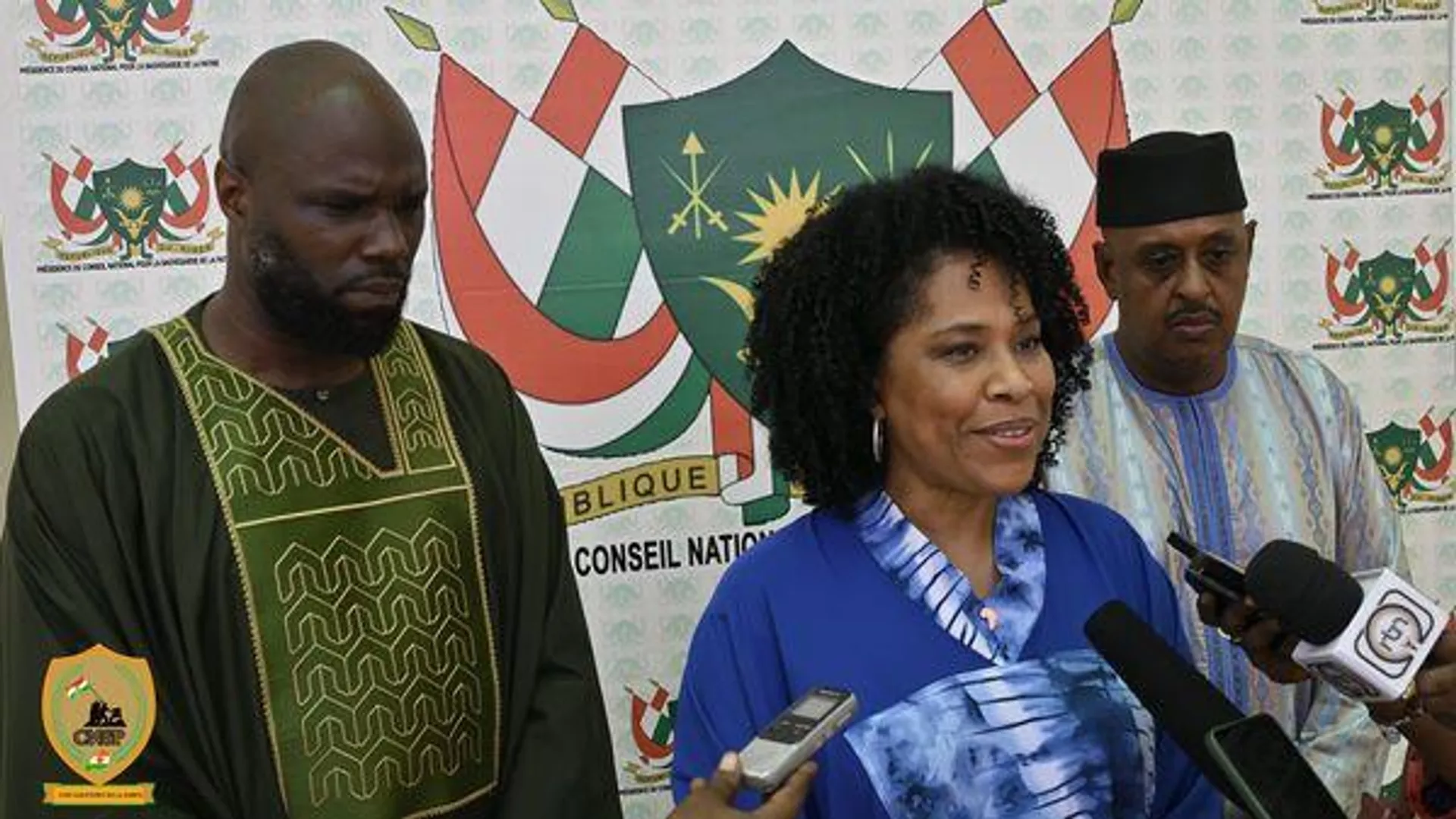 Kemi Seba et Nathalie Yamb ont été reçus par le chef d'État nigérien