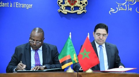 Sahara marocain : La Zambie réitère son soutien à l'intégrité territoriale du Maroc et au plan d’autonomie (communiqué conjoint)