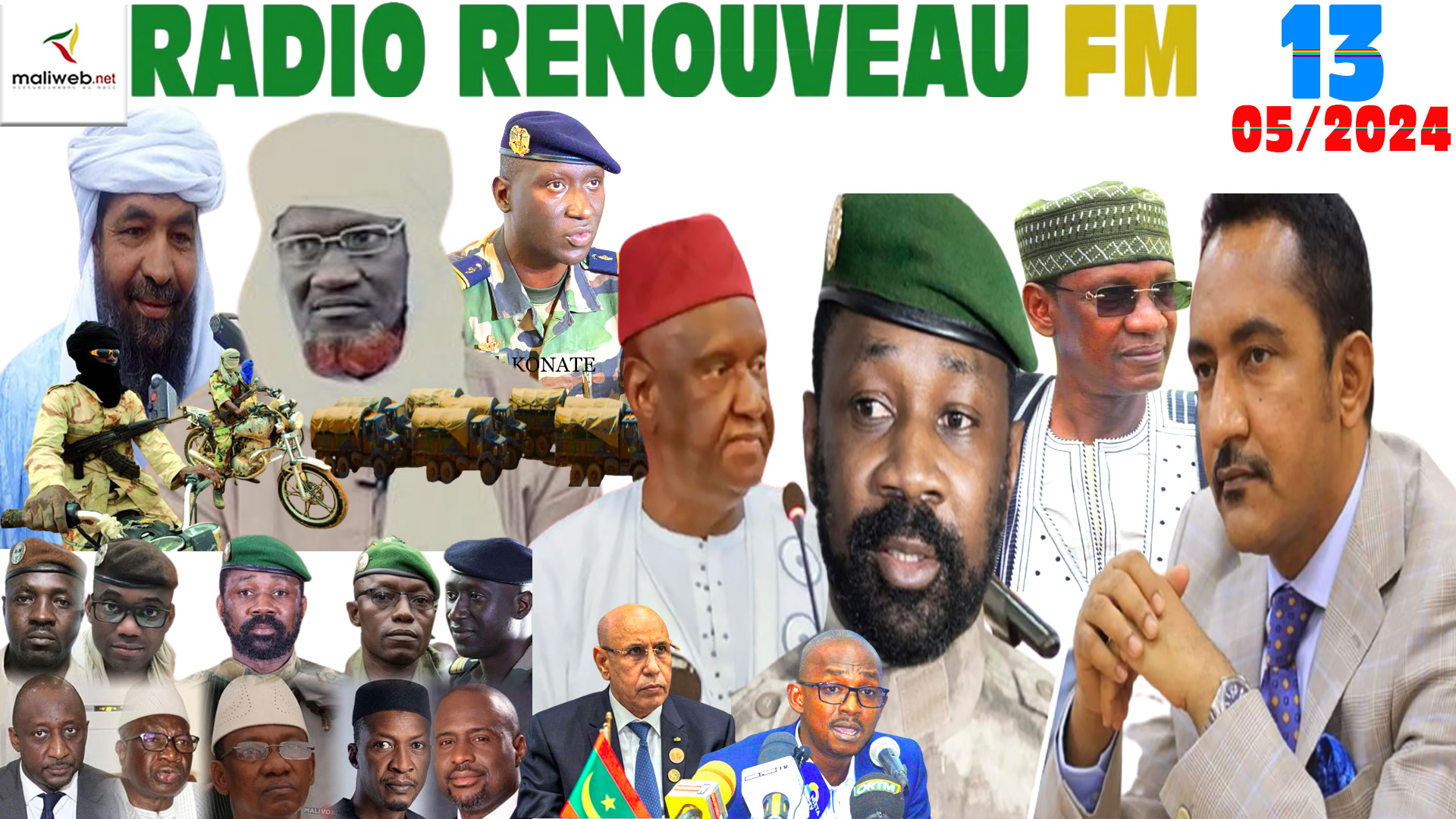La Revue de Presse de la RADIO RENOUVEAU FM du 13 MAI 2024