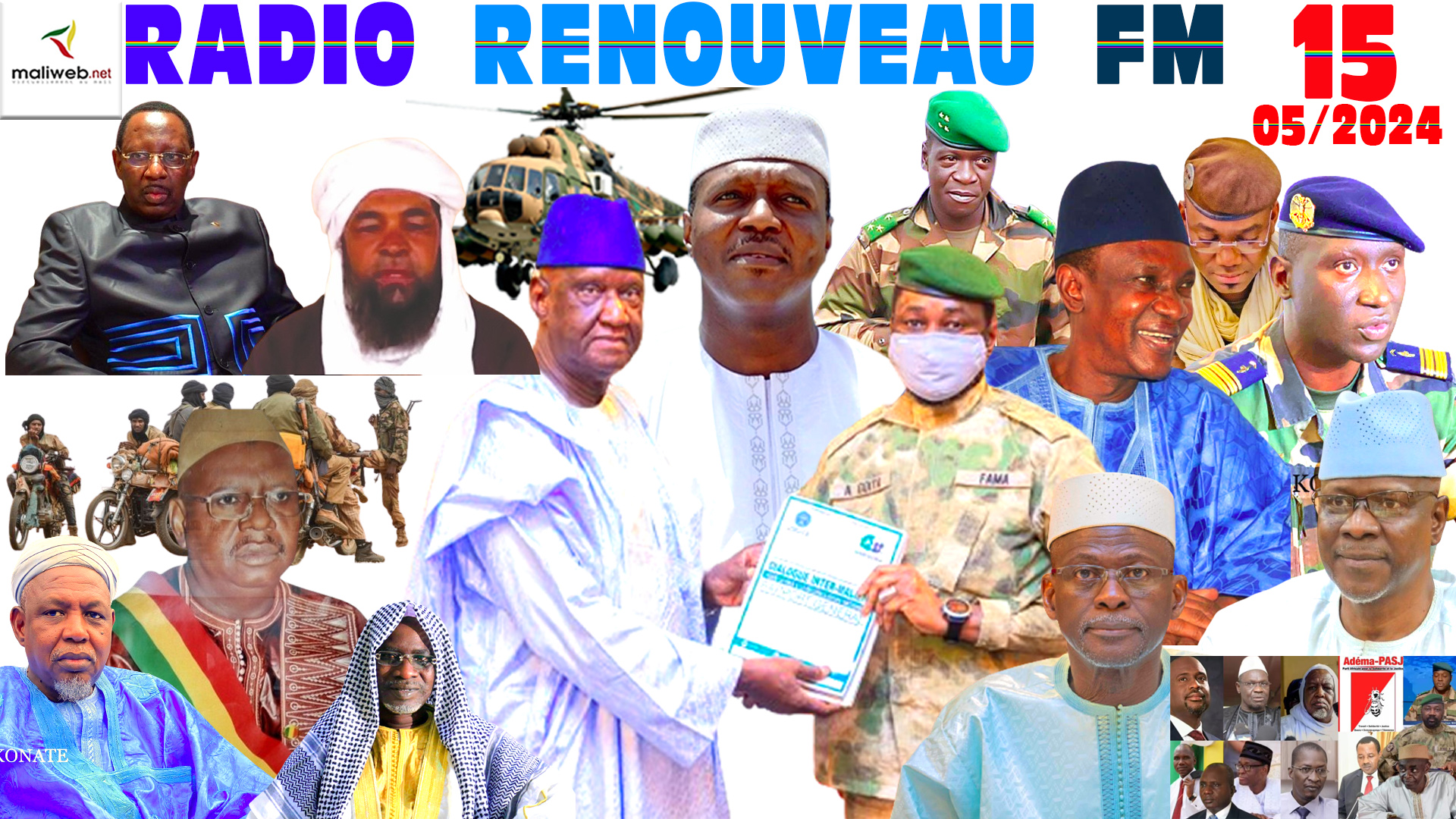 La Revue de Presse de la RADIO RENOUVEAU FM du 15 MAI 2024