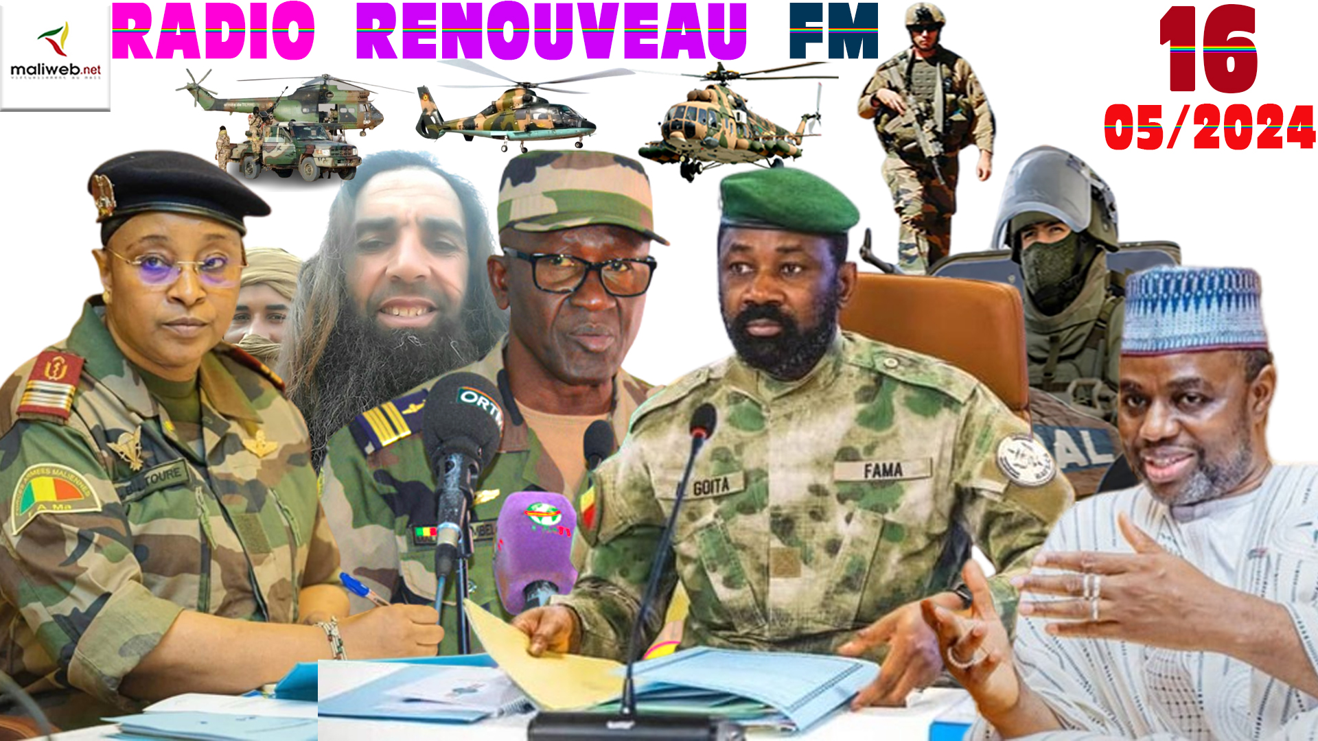 La Revue de Presse de la RADIO RENOUVEAU FM du 16 MAI 2024