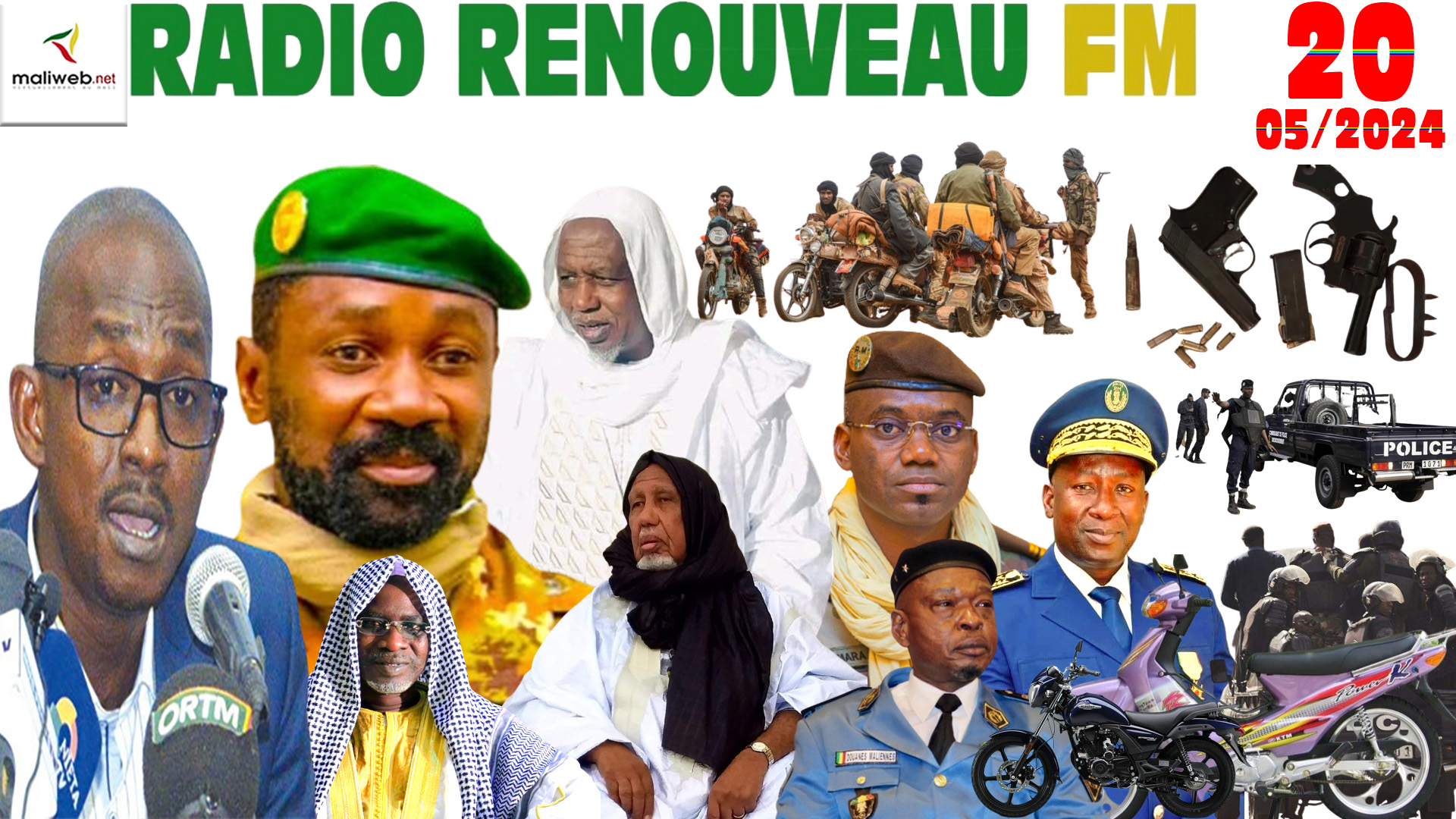 La Revue de Presse de la RADIO RENOUVEAU FM du 20 MAI 2024