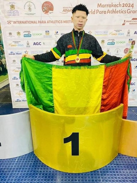 World para-athletisme :  Samba Coulibaly ramène deux or