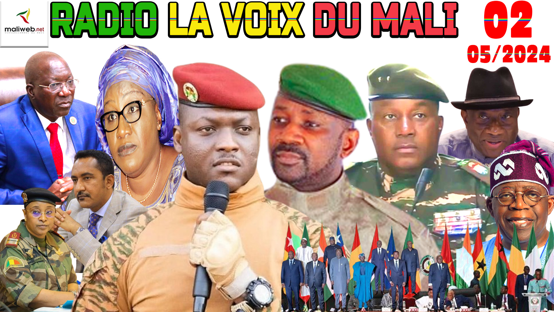 La Revue de Presse de la RADIO LA VOIX DU MALI du 02 MAI 2024