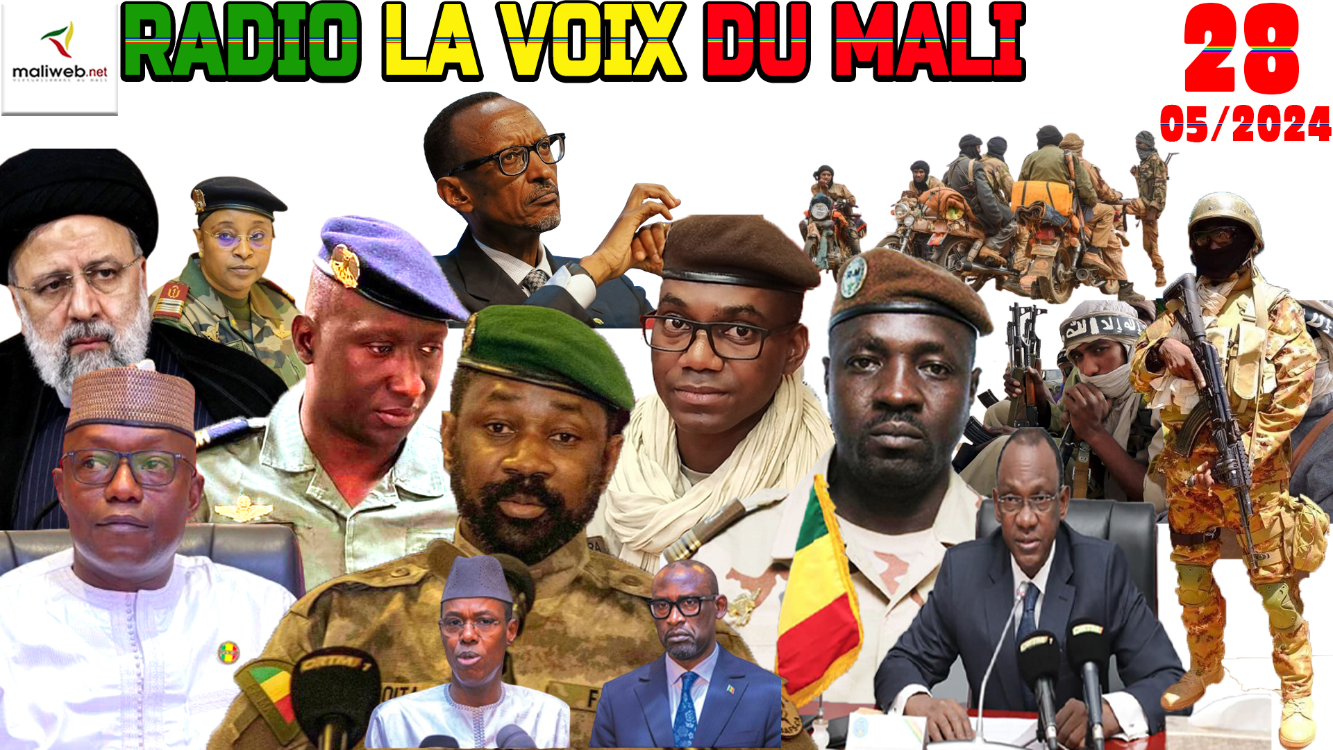 La Revue de Presse de la RADIO LA VOIX DU MALI du 28 MAI 2024
