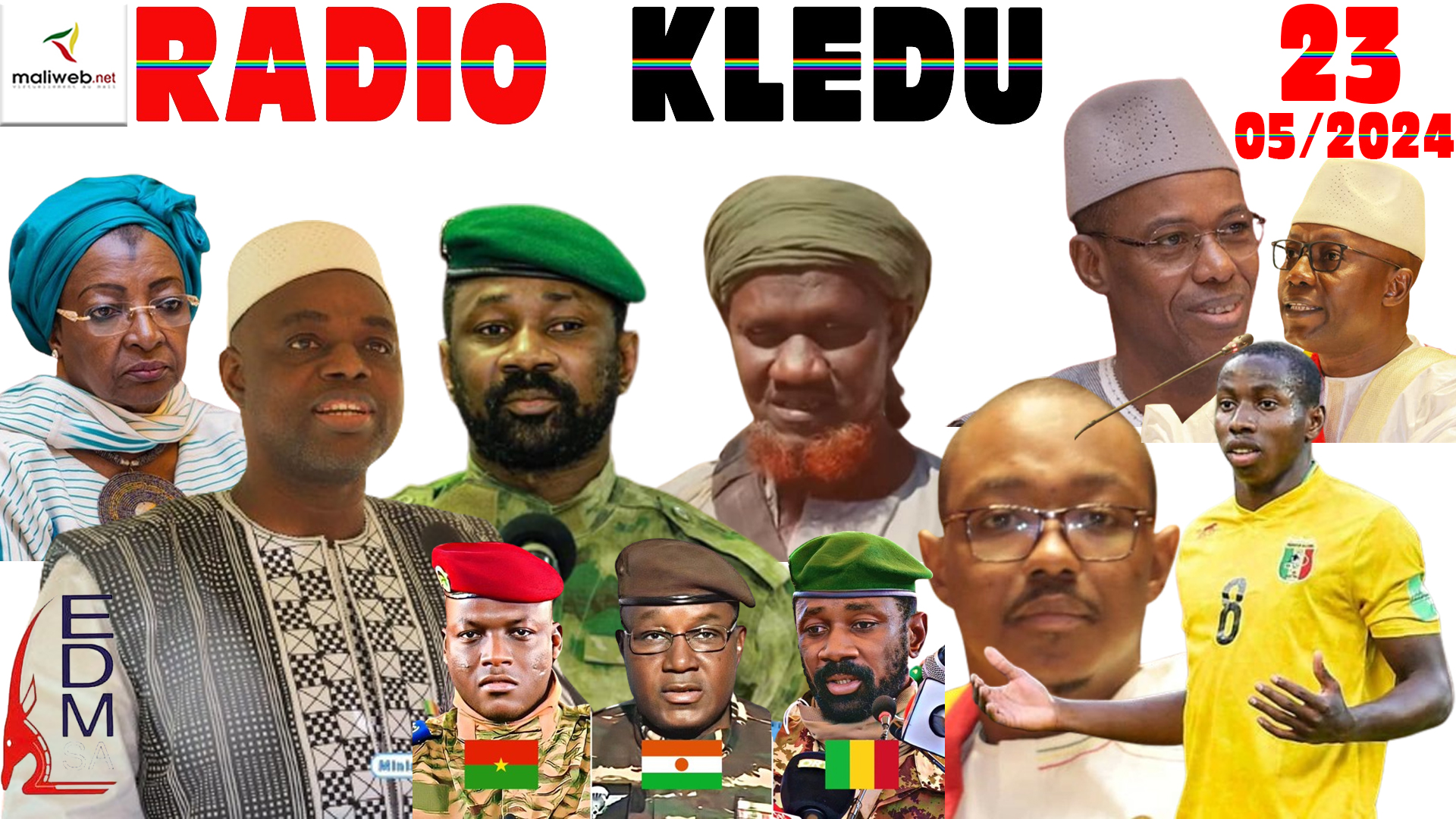 La Revue de Presse de la RADIO KLEDU du 23 MAI 2024