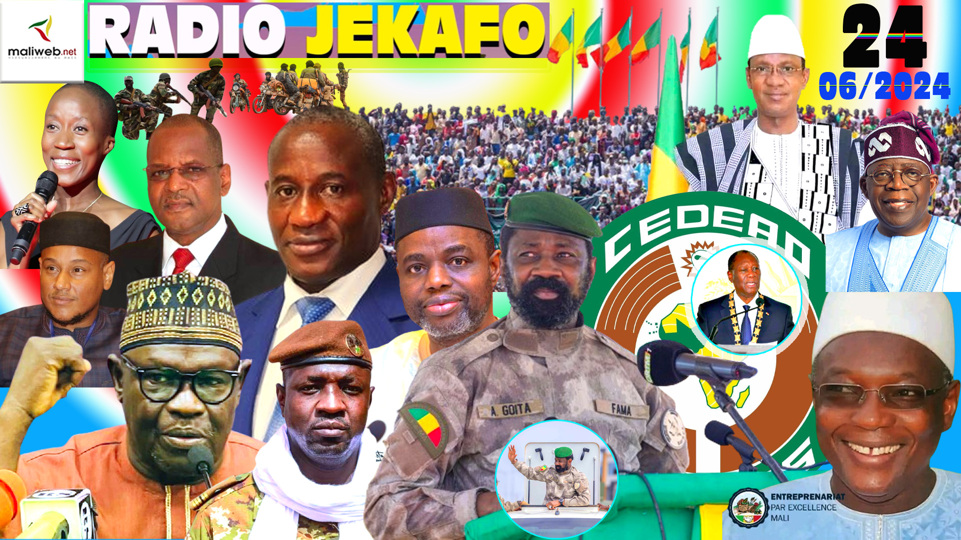 La Revue de Presse de la RADIO JEKAFO du 24 JUIN 2024