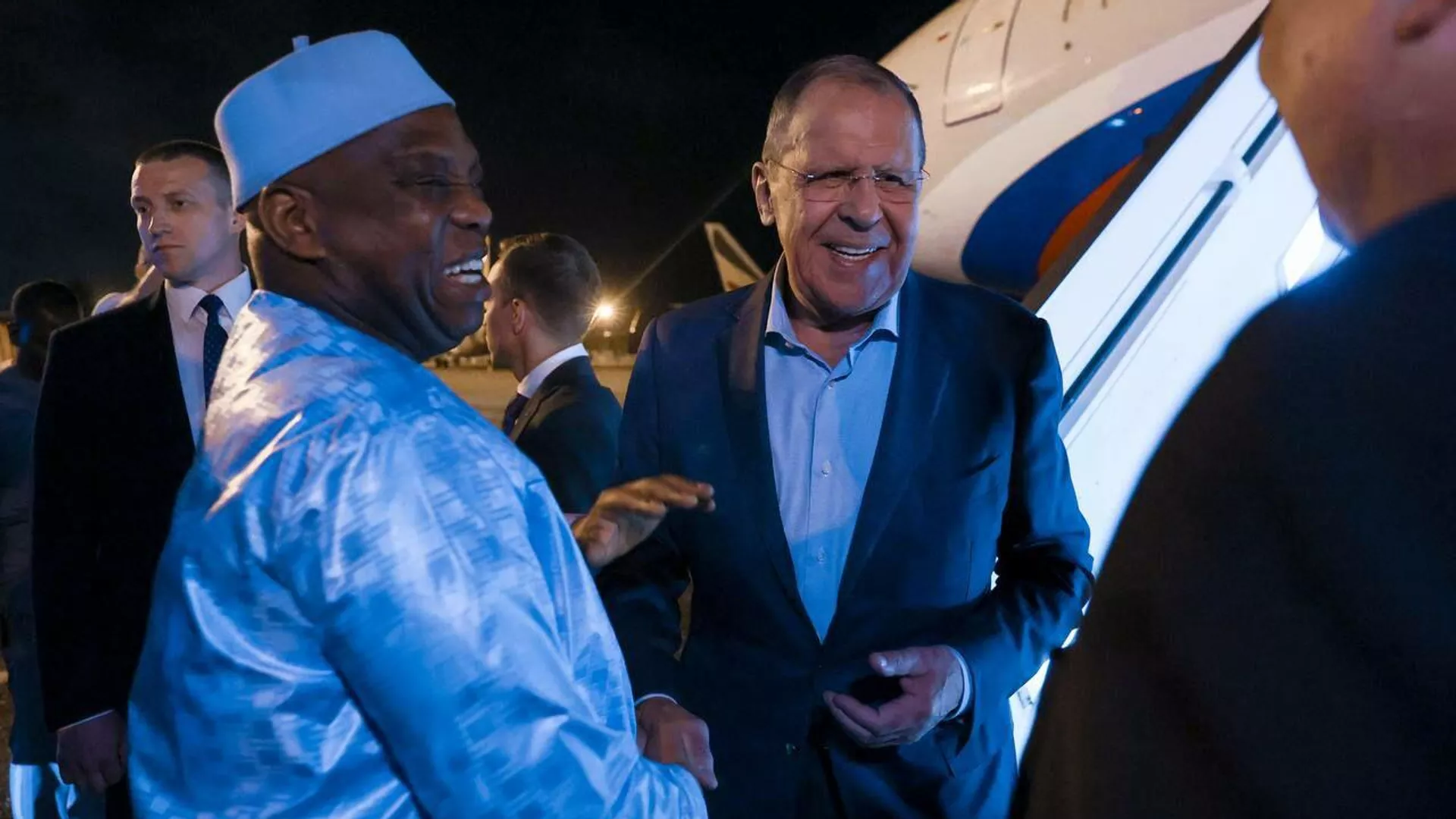 Lavrov arrive en Guinée pour une visite