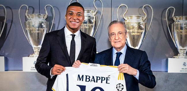 Mercato: MBappé a signé son contrat au Real Madrid