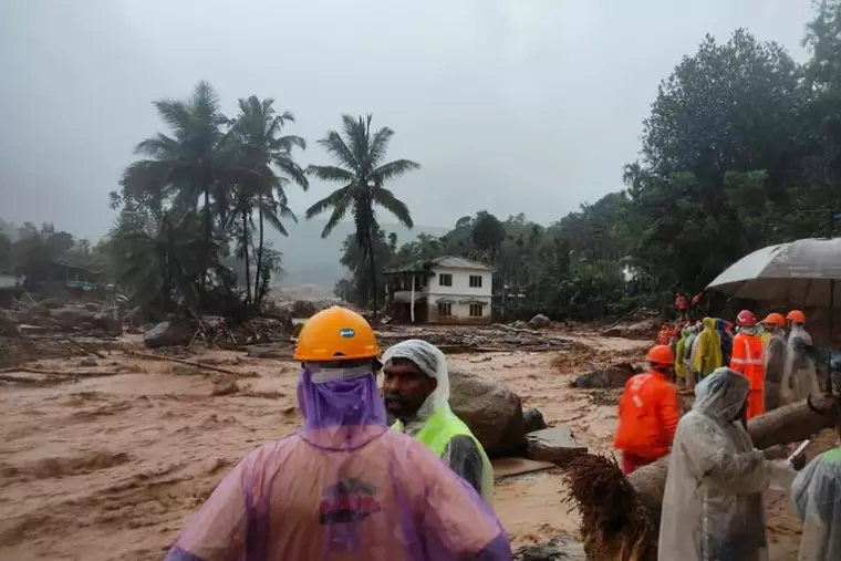 Glissements de terrain dans le sud de l'Inde: le bilan grimpe à 93 morts