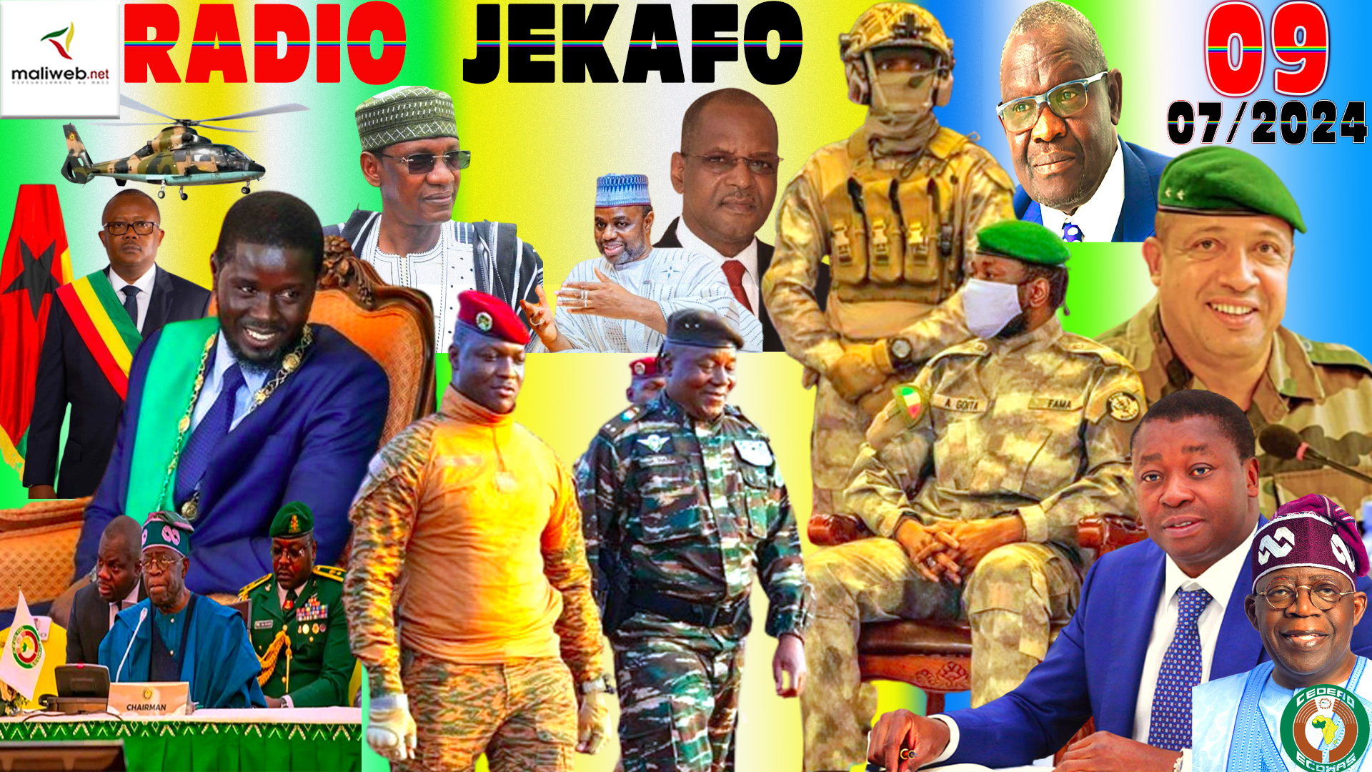 La Revue de Presse de la RADIO JEKAFO du 09 JUILLET 2024