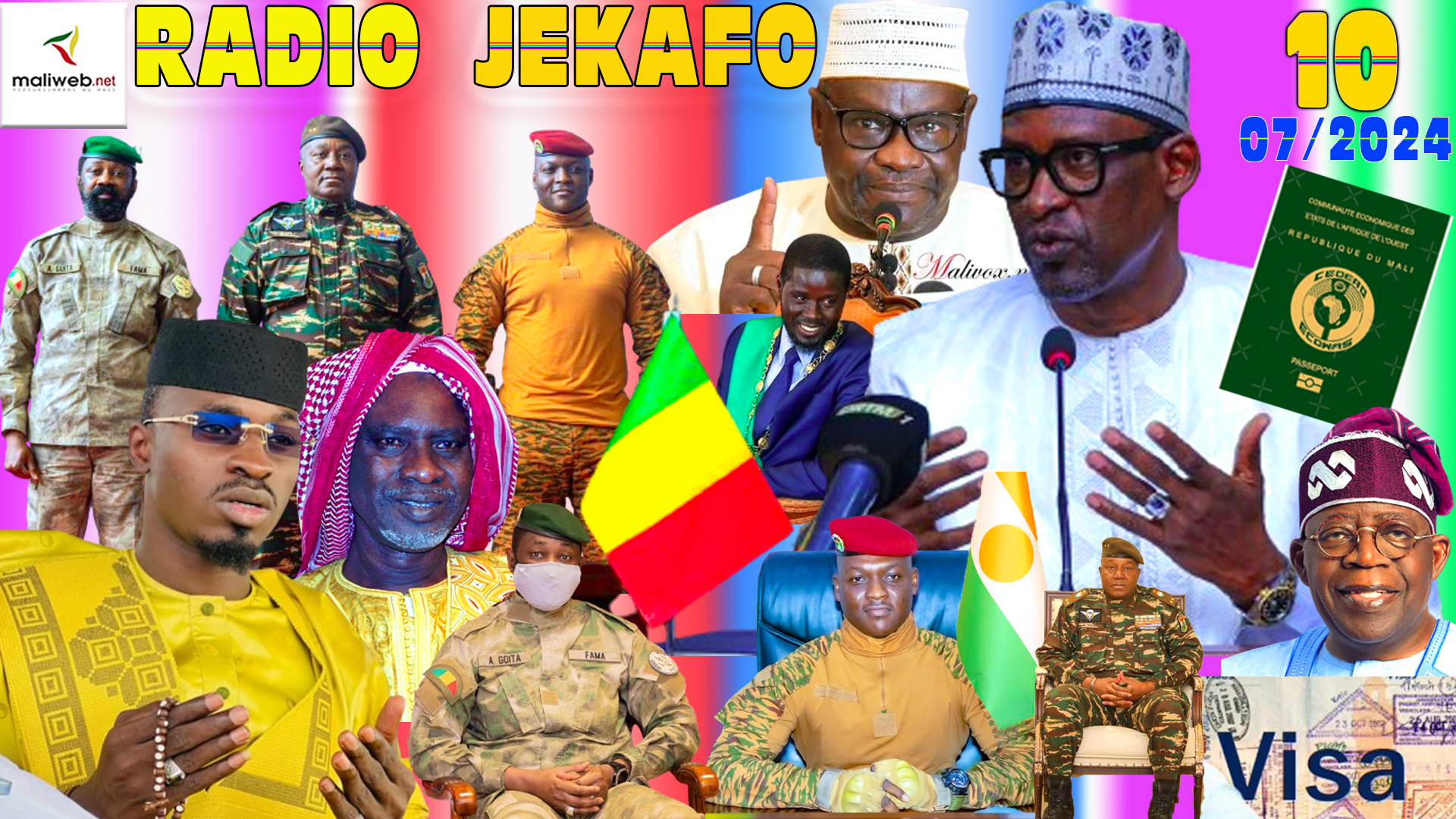 La Revue de Presse de la RADIO JEKAFO du 10 JUILLET 2024