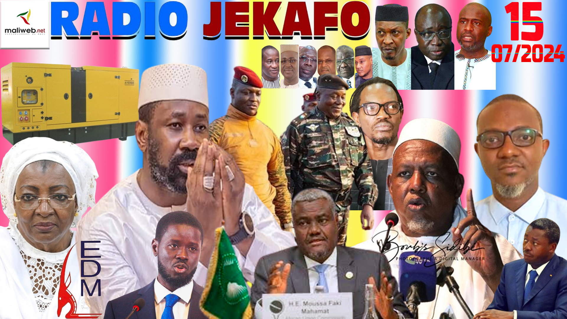 La Revue de Presse de la RADIO JEKAFO du 15 JUILLET 2024