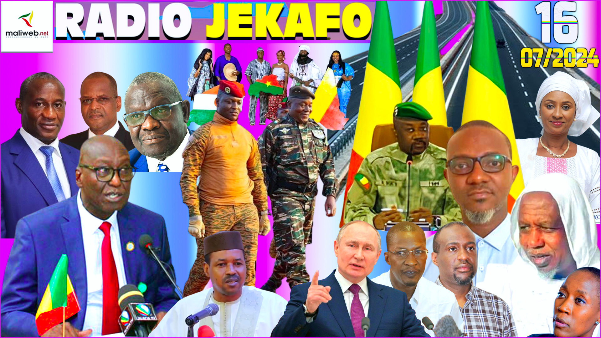 La Revue de Presse de la RADIO JEKAFO du 16 JUILLET 2024