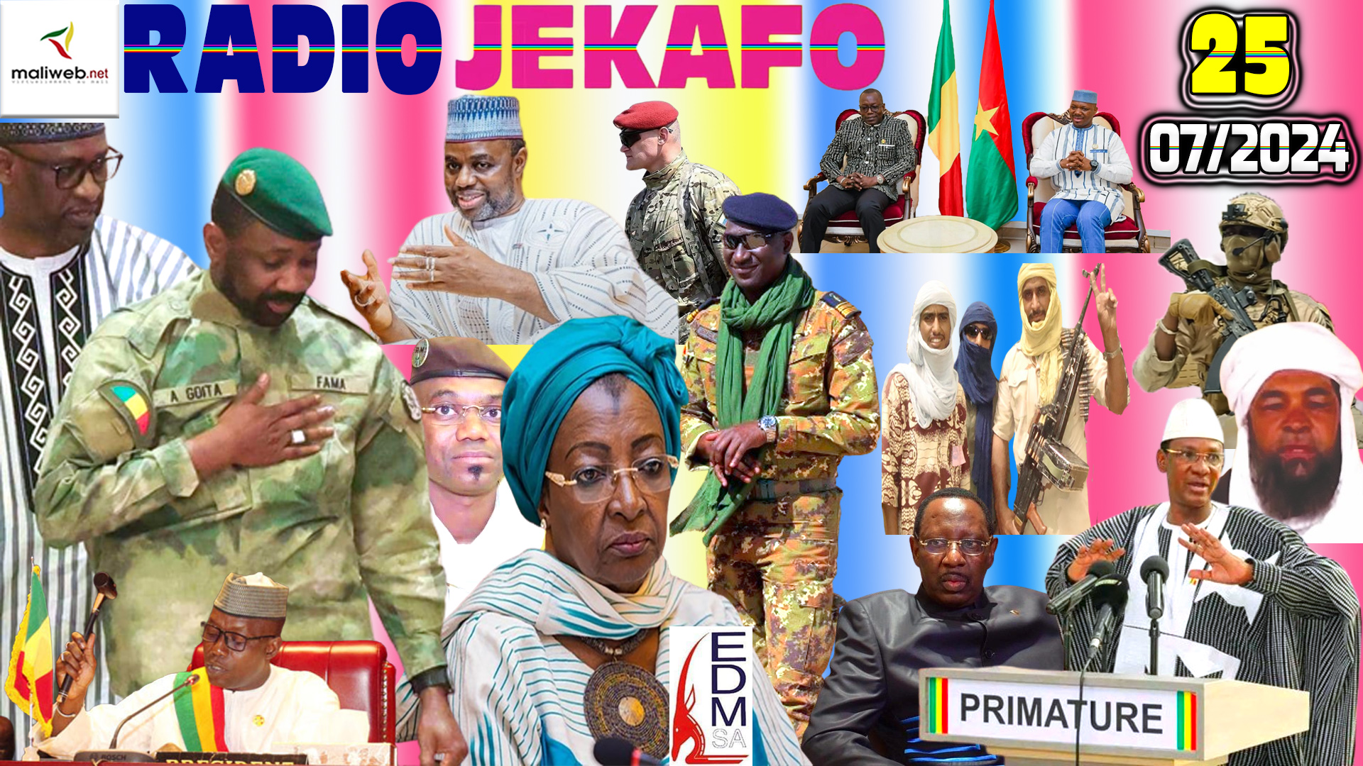 La Revue de Presse de la RADIO JEKAFO du 25 JUILLET 2024
