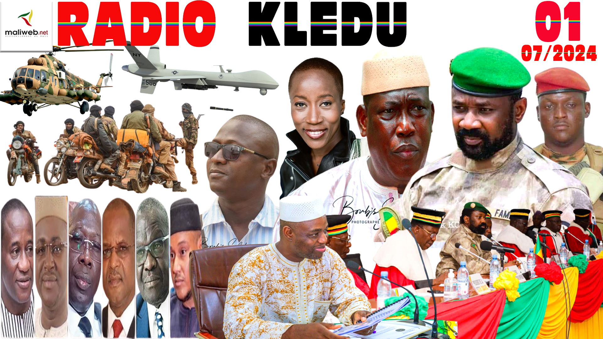 La Revue de Presse de la RADIO KLEDU du 01 JUILLET 2024