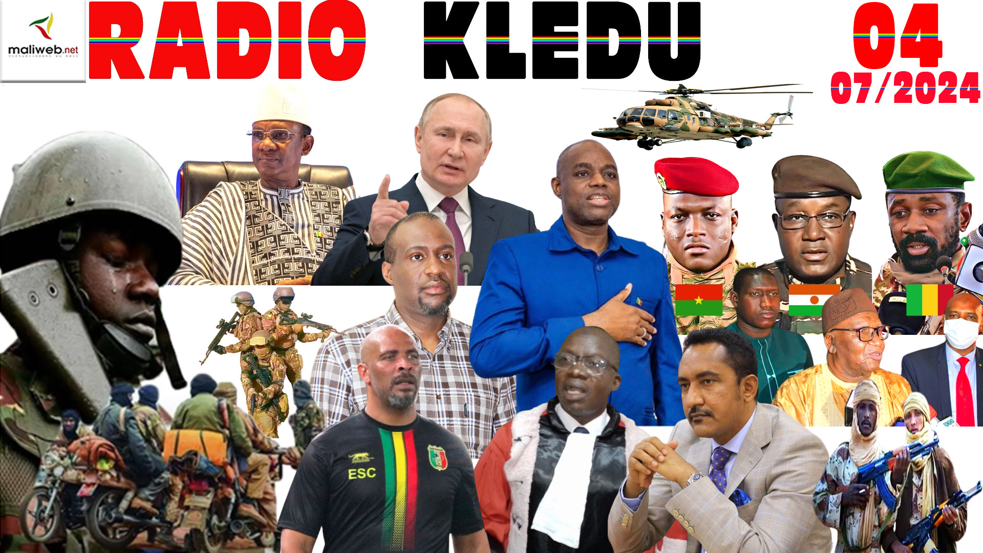 La Revue de Presse de la RADIO KLEDU du 04 JUILLET 2024